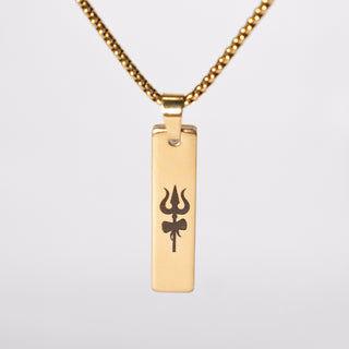 Spiritual Tag Necklace for Men - Faith Meets Fashion
