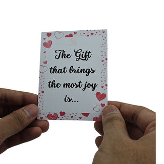'Best Gift Is You' Mirror Card - Special Valentine's Day Gift