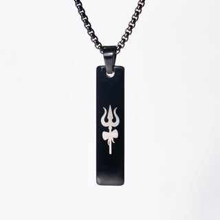 Spiritual Tag Necklace for Men - Faith Meets Fashion