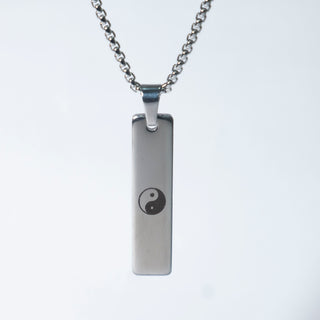 Spiritual Tag Necklace for Men - Faith Meets Fashion