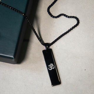 Spiritual Tag Necklace for Men - Faith Meets Fashion