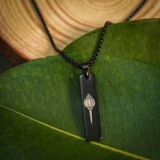Spiritual Tag Necklace for Men - Faith Meets Fashion