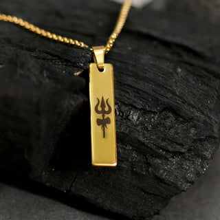 Spiritual Tag Necklace for Men - Faith Meets Fashion