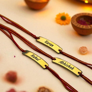 Personalised Rakhi: Rakhi With Brother's Name