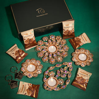 Anand Utsav Hamper - Ultimate Diwali Grandeur - Foundation Gift