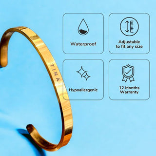 Personalised Classic Bracelet | Rakhi Gift For Sister - Foundation Gift