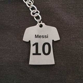 Personalised Jersey Keychain | Name & Number Personalised - Foundation Gift