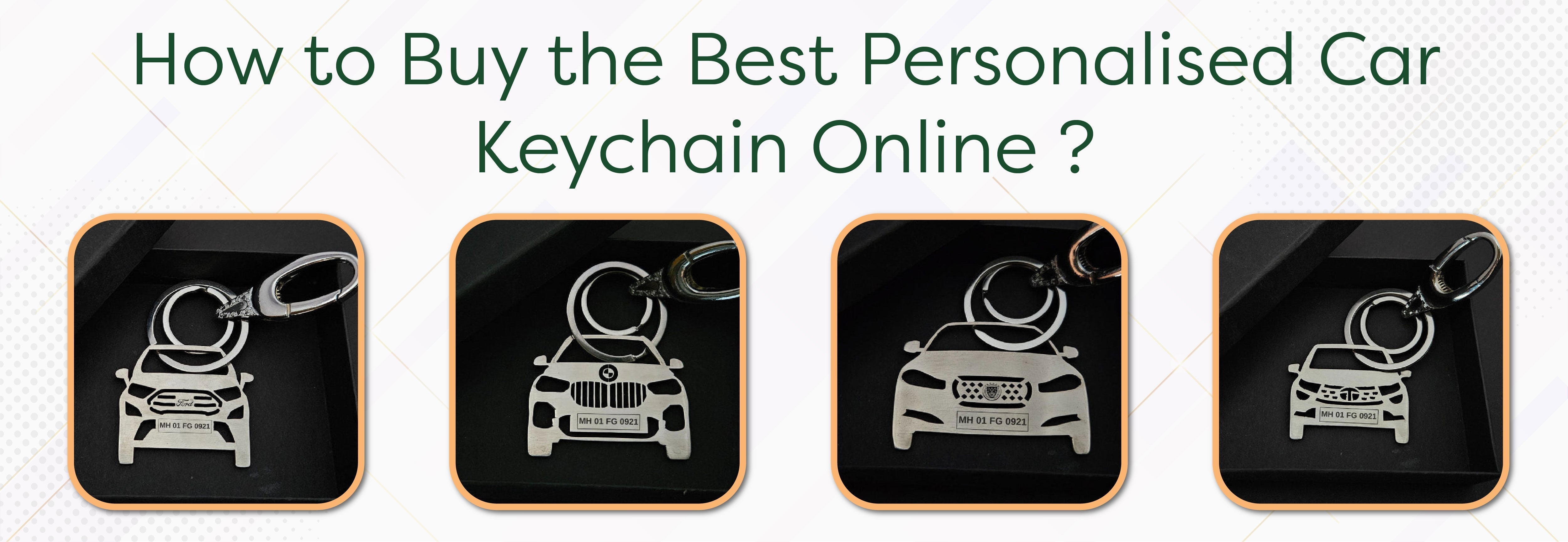 How to Buy the Best Personalised Car Keychain Online ? - Foundation Gift