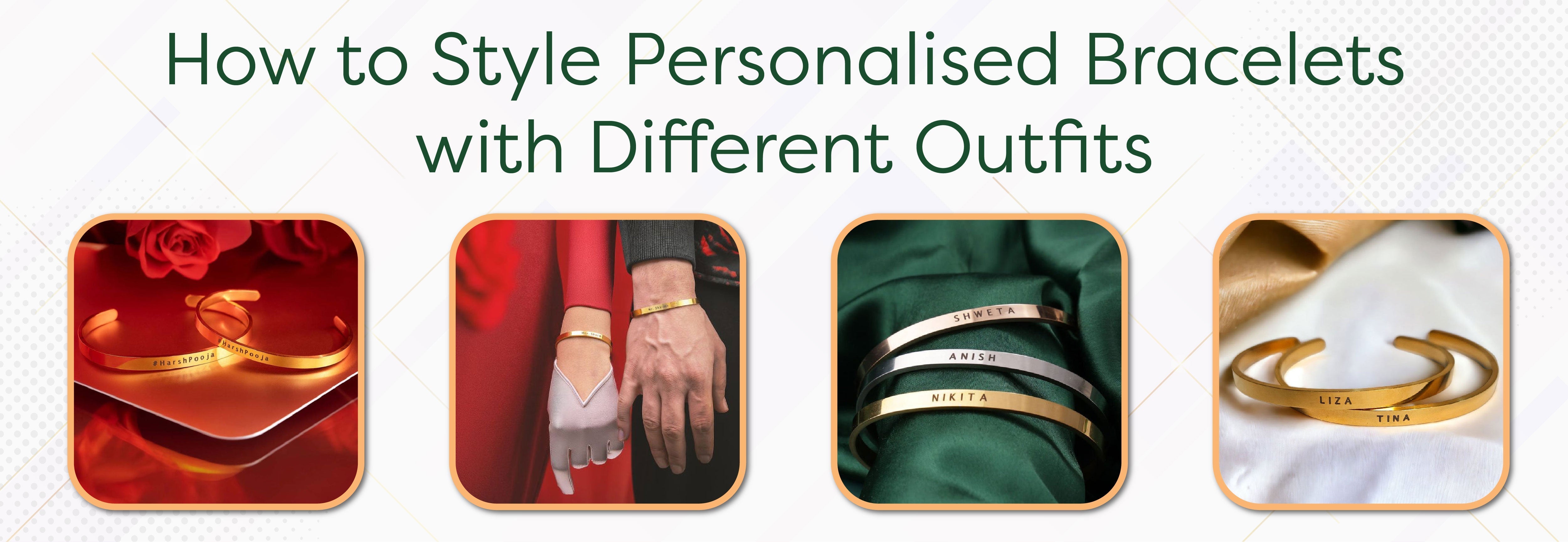 How to Style Personalised Bracelets with Different Outfits ? - Foundation Gift