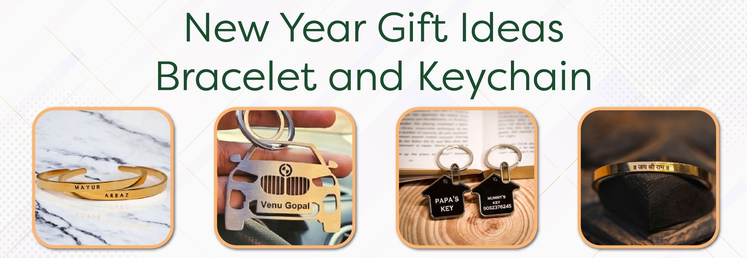 New Year Gift Ideas: Bracelet and Keychain - Foundation Gift