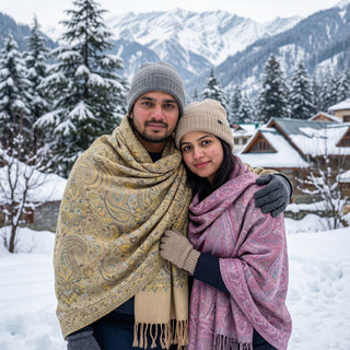 The Classic Couple Luxe Set – Stoles + Personalised Bracelets