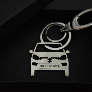 Personalised Car Keychain