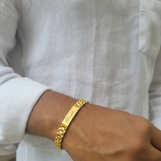 Regal Chain Personalised Bracelet