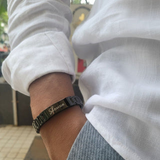 Regal Chain Personalised Bracelet