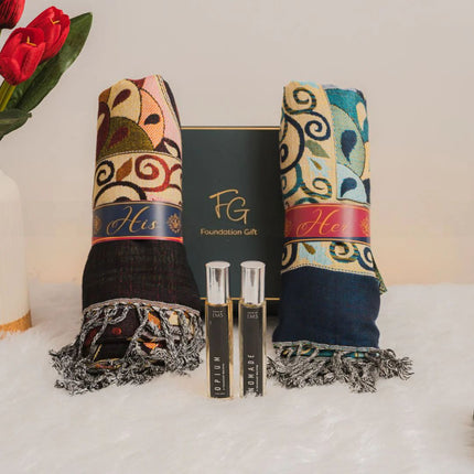 His & Her Premium Style Box – Stoles + EM5 Duo Perfumes