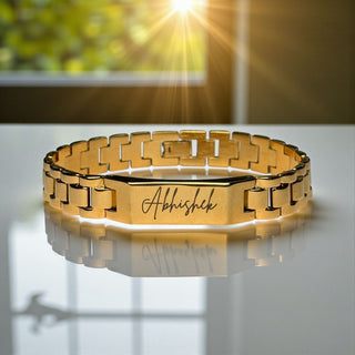 Regal Chain Personalised Bracelet