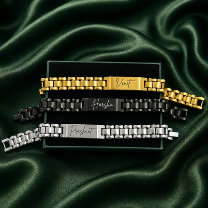 Regal Chain Personalised Bracelet