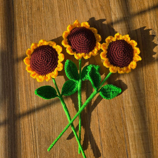Forever Sunflower – Handmade Crochet Flower