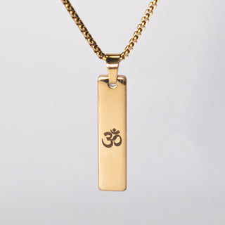 Spiritual Tag Necklace | For Men