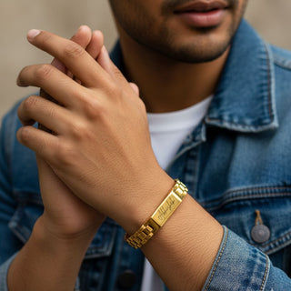 Regal Chain Personalised Bracelet