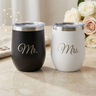 Everyday Mr & Mrs Combo – Bracelet + Tumblers Gift Set