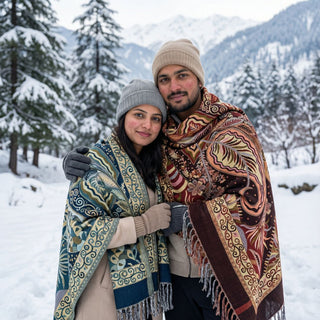 The Classic Couple Luxe Set – Stoles + Personalised Bracelets