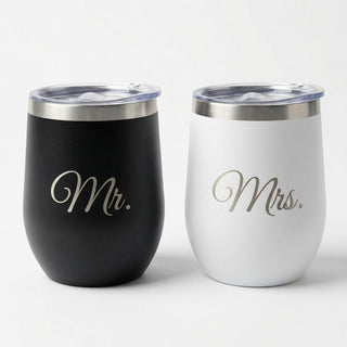 Everyday Mr & Mrs Combo – Bracelet + Tumblers Gift Set