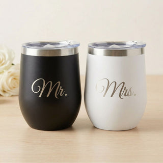 Everyday Mr & Mrs Combo – Bracelet + Tumblers Gift Set