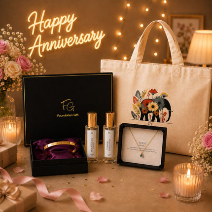 Personalised Anniversary Hamper for Her