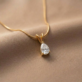 Facet Cut Birthstone Necklace