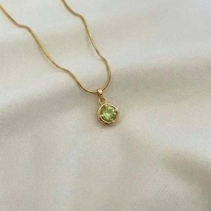 Orien Birthstone Necklace