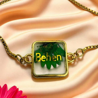 Behen Rakhi – Handmade Resin Rakhi