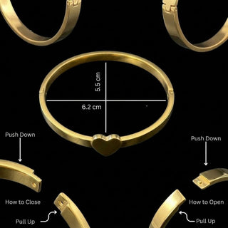 Belle Heart Bracelet