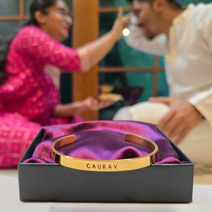Personalised Classic Bracelet | Bhai Dooj Gift For Brother