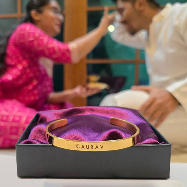 Personalised Classic Bracelet | Bhai Dooj Gift For Brother