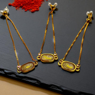 Bhai Rakhi – Handmade Resin Rakhi