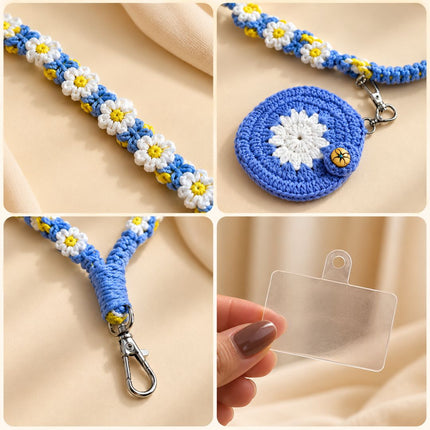 Crochet Phone Sling with Pouch