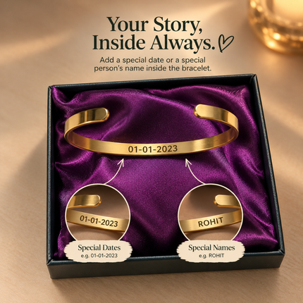 Personalised Classic Bracelet - Thoughtful Jewelry Gift