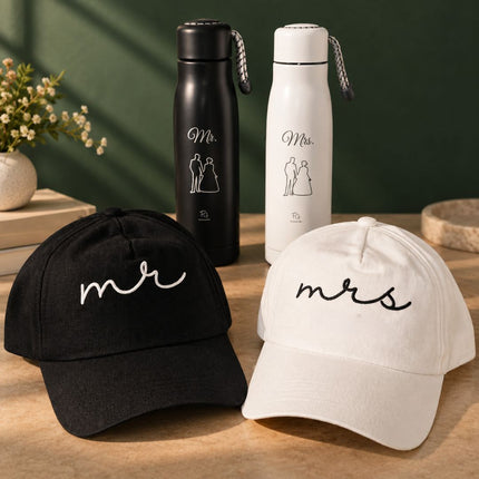 Made to Match Couple Gift Set – Caps & Bottles