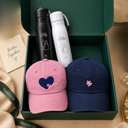 Made to Match Couple Gift Set – Caps & Bottles