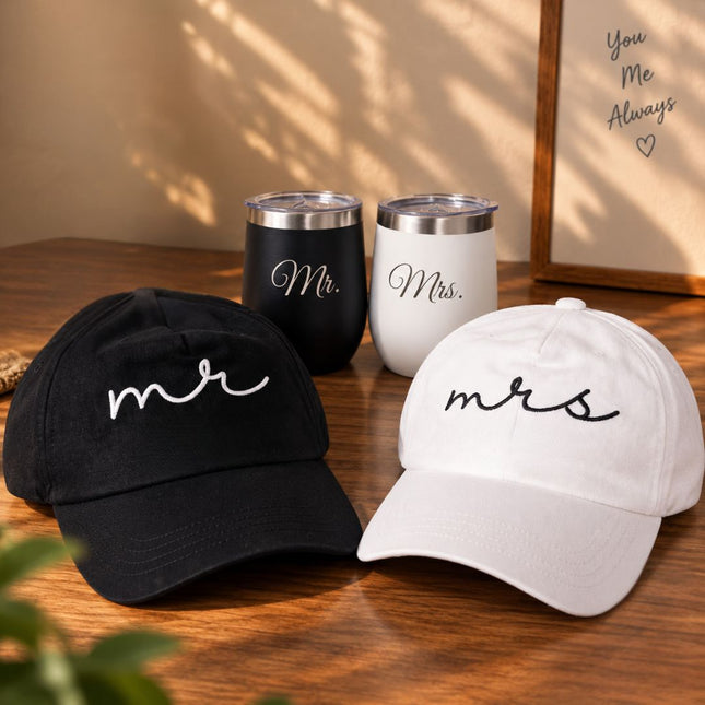 Made to Match Couple Gift Set – Caps & Tumblers