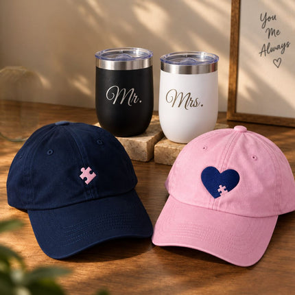 Made to Match Couple Gift Set – Caps & Tumblers