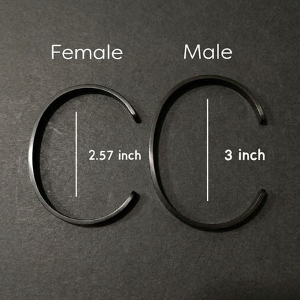 Couple Black Bracelet – Classic Combo