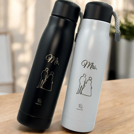 Couple Bottle Set: Mr & Mrs Gift