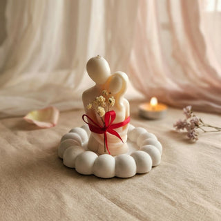 Couple Vanilla Scented Candle