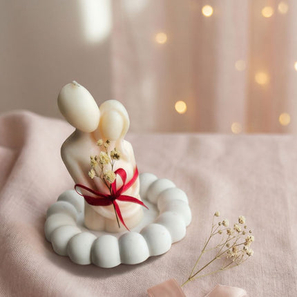 Couple Vanilla Scented Candle