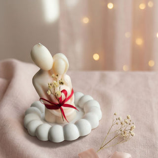 Couple Vanilla Scented Candle