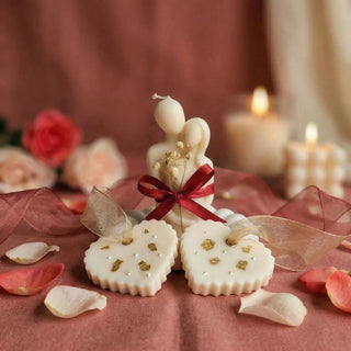 Couple Vanilla Scented Candle