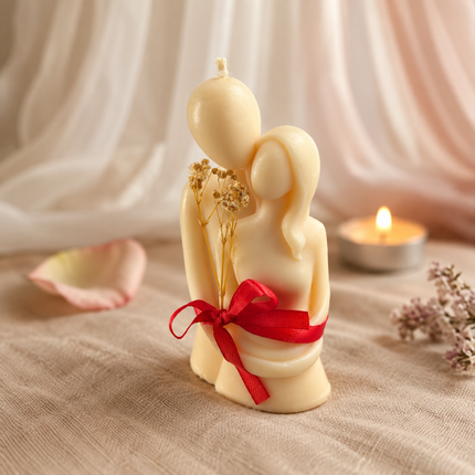 Couple Vanilla Scented Candle