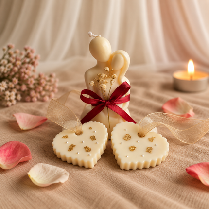 Couple Vanilla Scented Candle